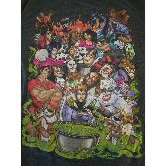 Disney Villains Shirt XL Short Sleeve - Picture 1 of 5